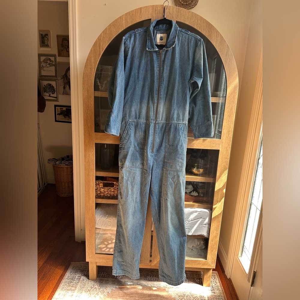 imogene + willie limited edition Kate Eames denim coverall.